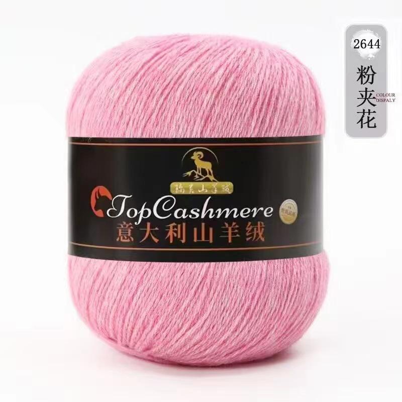 Пряжа из кашемира, ручное прядение, 50 г, для среднего и крупного вязания, настоящий шерстяной клубок, DIY, чистый кашемир, шарф для бойфренда, женская шерсть
