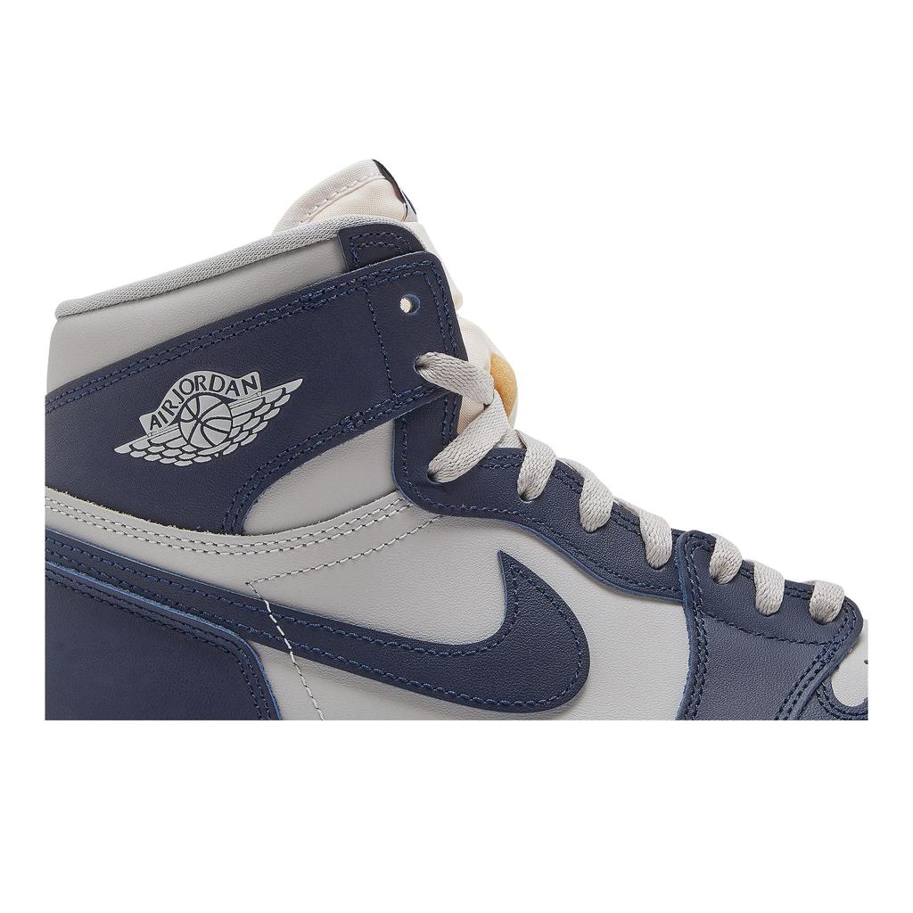 Air Jordan 1 Retro High '85 OG 'Georgetown' (Unisex) College Navy / Summit White / Tech Grey Vintage Basketball Shoes BQ4422 400