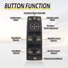 Vurkcy Driver Master Power Window Switch for 2008-2014 Mercedes-Benz C300 | Fits for C230/C250/C280/C350/C63 AMG, E350/E400/E550, GLK350, Replaces OE