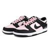 Nike Кроссовки Dunk Скользкие Устойчивые к истиранию Низкие Скейтбордические Женские Черно-розовые DD1391-100(Команда1491-)