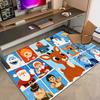 Rudolph Reindeer Friends Carpet Home Decor Living Room And Bedroom Mats Art Room Christmas Gifts