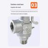 Liangyi A28W-16P Spring-Loaded Stainless Steel Safety Valve
