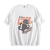 I'm Cool Skateboard Cat T-Shirt - Stylish Black Cat Design Unisex Tee