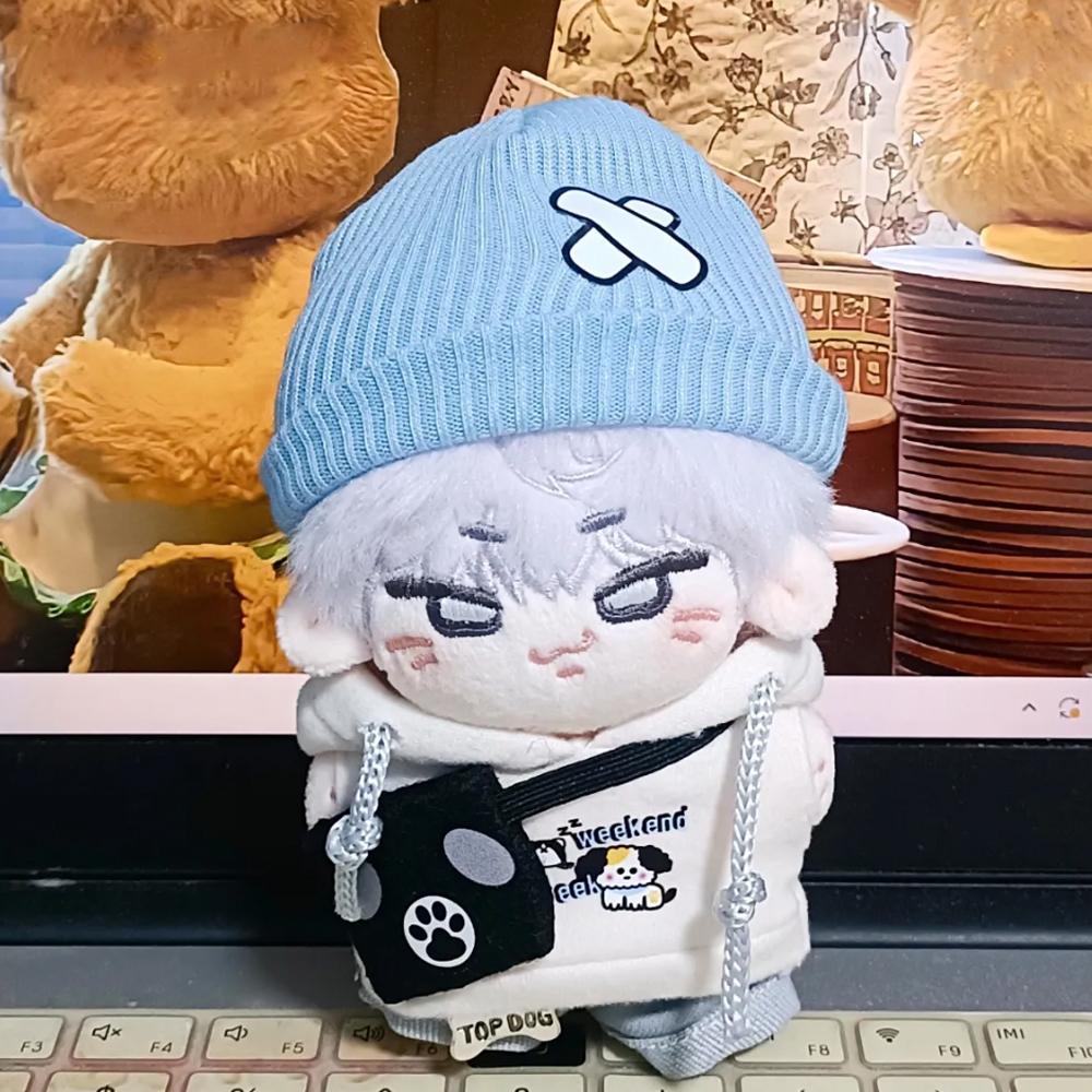 1 set with Hat Doll Clothes Outfit Puppy Set Doll Dress Up Set Children's Gift