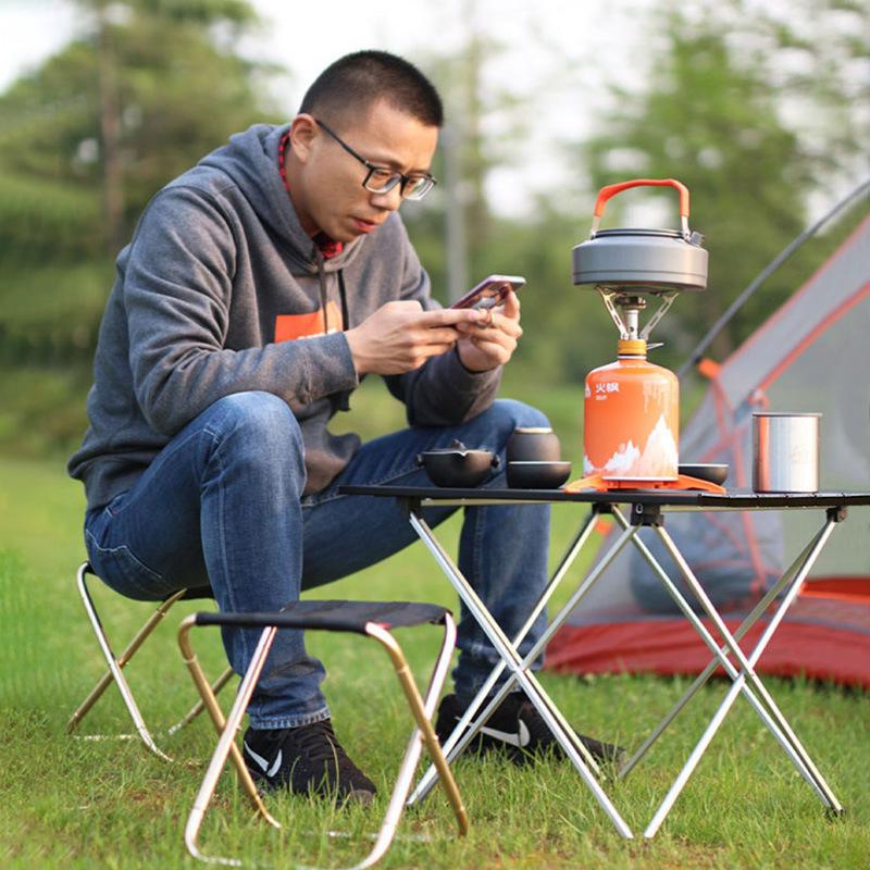 Открытый складной стол Портативный стол для барбекю Сверхлегкий стол из алюминиевого сплава для яичного рулета Стол для кемпинга Стол для пикника Складной стол для кемпинга