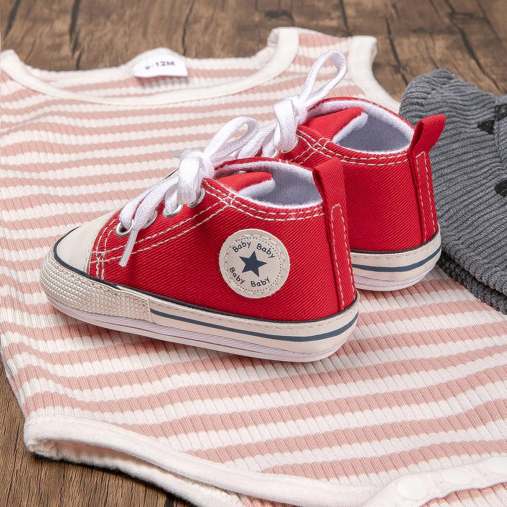 Осенне-зимняя новая детская парусиновая обувь, классическая парусиновая обувь, обувь для малышей с противоскользящей резиновой подошвой, детская обувь