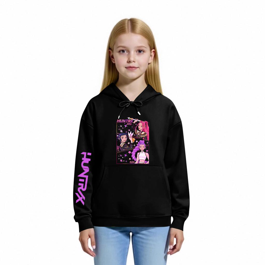 Children's Hoodie Boys And Girls Fashion Printed Long-sleeved Hoodie