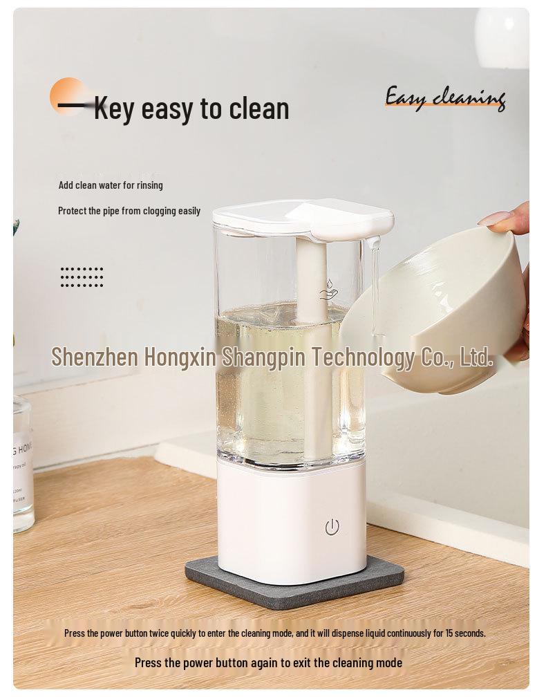 2024 Smart Touchless Soap Dispenser with Auto Sensing for Dish Soap, Hand Soap, Shower Gel, and Shampoo