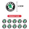 2025 New For Skoda Superb Rapid Fabia Octavia Laura VRS Yeti Roomster Car Key Shell Remote Case Cover Aluminum Sticker Emblem Sy