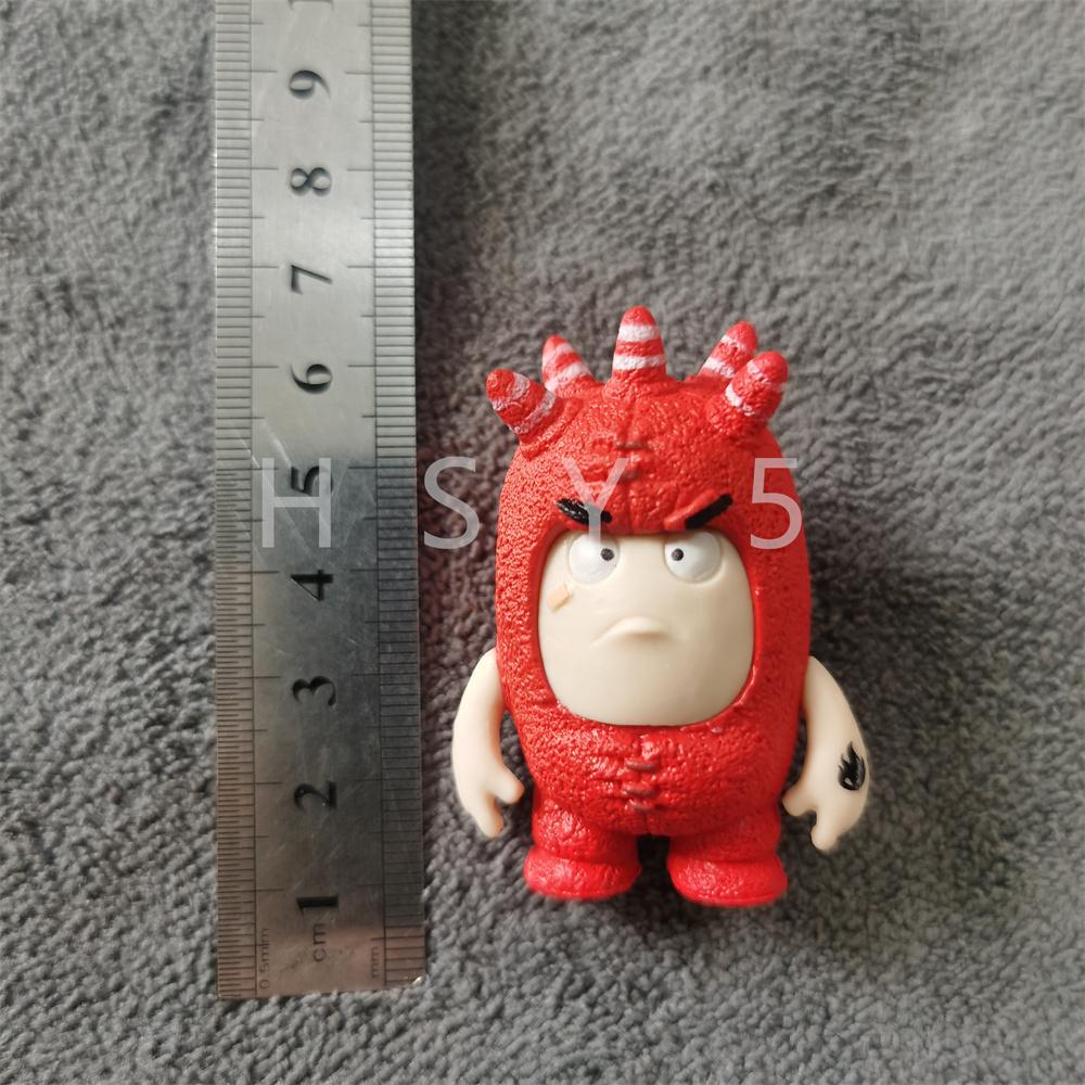 Оригинальный набор из 7 шт. Аниме Мультфильм Oddbods Милые Игрушки Куклы ПВХ Фигурки