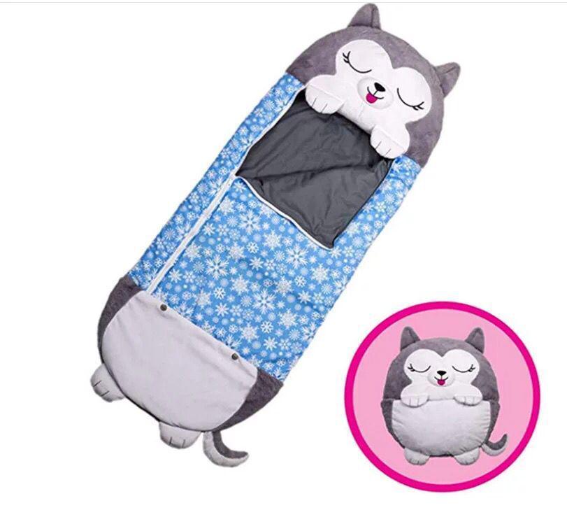 Unicorn Pajamas & Sleeping Bag: Plush Pet Pillow & Anti-Kick Nap Blanket for Kids