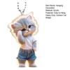 Cartoon Cat Hanging Decoration Home Indoor Christmas Tree Car Rearview Mirror 2D Flat Acrylic Kitten