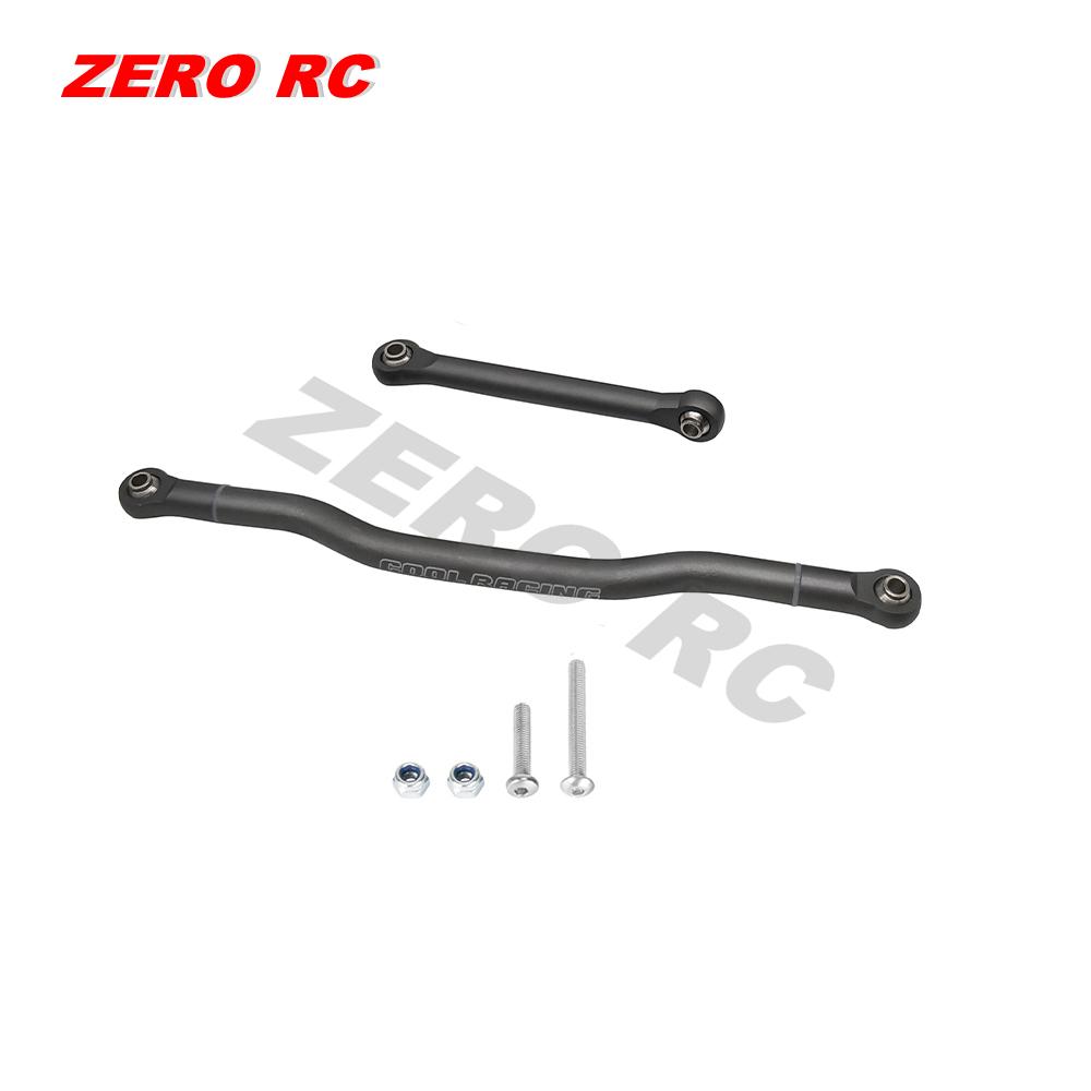 RC 1/10 CAR Axial SCX10 Upgraded accessories METAL Front Knuckle + Steering Link Rod + C Hub Carrier + Rear Axle Lock Out