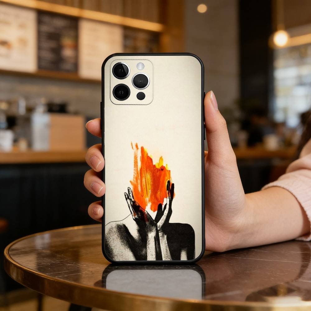 I-Imagine D-Dragons Phone Case For iPhone 17,16,15,14,13,12,11 Plus,Pro Max,Soft Silicone Black Cover