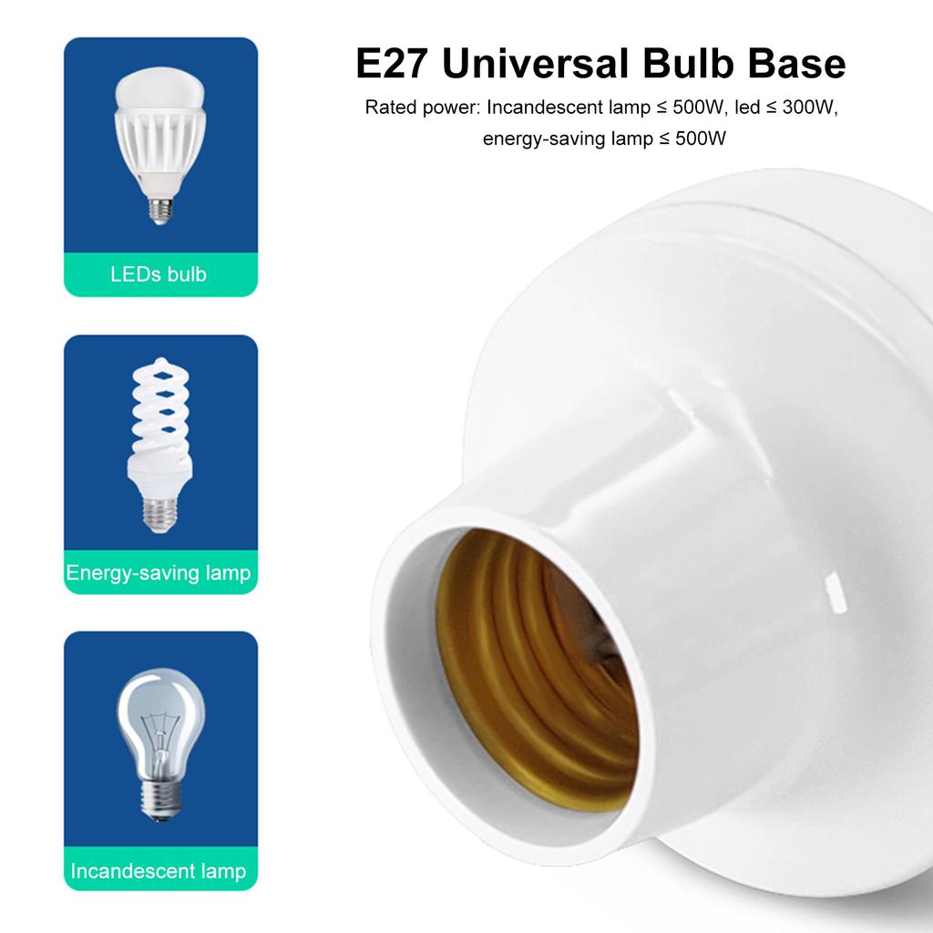 A C90-250V Интеллектуальные лампочки с беспроводным подключением BT и держатель розетки E27 Поддерживаемые телефоны