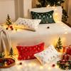 Soft Cushion Cover Nordic Golden Embroidery Pillowcase Decorative Pillow Cover  Living Room