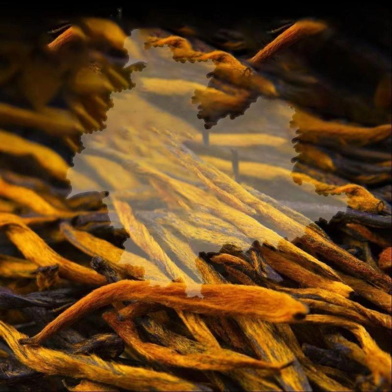 Настоящий чай Дяньхун, черный чай Golden Bud премиум-класса со вкусом Лучжоу, новый чай