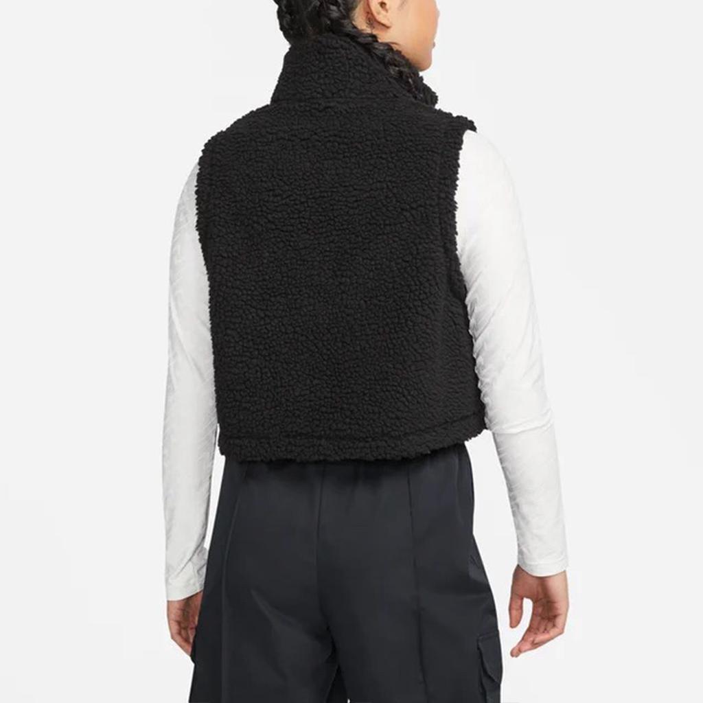Nike Vests Women's Black Stand Collar Moderate Urban Techwear DH1092-010