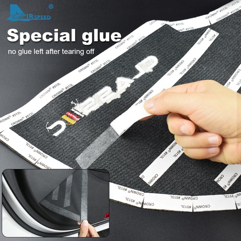 Leather Carbon Fiber Style Car Door Sticker for Mercedes Benz W213 W205 GLC X253 Anti Dirty Anti Kick Pad Protection Accessories