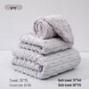 New Bamboo Fiber Extra-Large Thick Coral Fleece Bath Towel - Soft Couple's Style