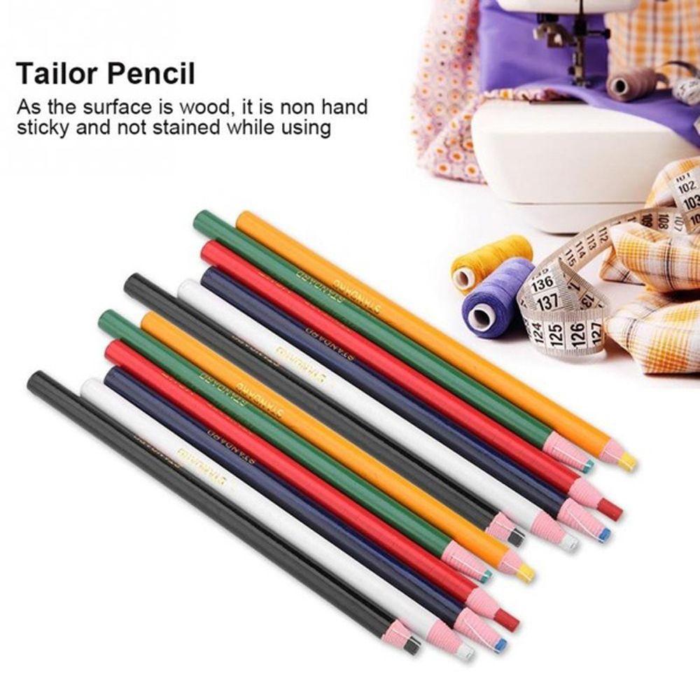 12PCS Fabric Patchwork Sewing Accessories Tailor Chalk Marker Pen Garment Pencil Dressmaker Supplies