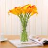 Restaurant Bridal DIY Elegant Real Touch Bouquet Silk Plants Fake Flowers Artificial Calla Lilies