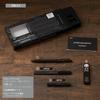 Pentel PP3003-AST Orlens Nero Black 0,3 мм Ограниченная серия Металлический пенал для стержней и нажимной ластик