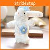Cute Rabbit Plush Doll Stuffed Animal Keychain Bag Charm Gift For Kids Girls
