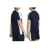 Nike Спортивная футболка с круглым вырезом и цветным блоком Dri-FIT Academy 23, детские топы, темно-синего цвета DX5482-451