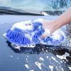 Губка для ухода за автомобилем Blue Chenille Cleaning Tool Microfiber