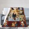 Our Lady of Guadalupe Mexican Virgin Mary Blanket Cover Flannel Christian Catholic  Warm Throw Blankets for Bedroom Sofa Bed Rug