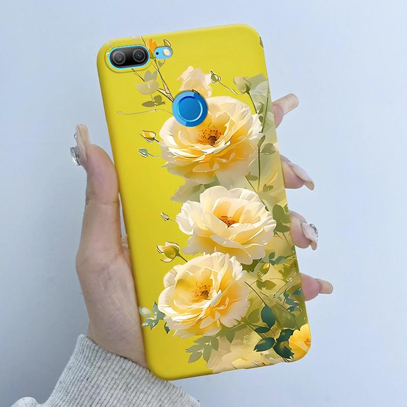 Чехол для телефона Honor 9 Lite LLD-L21 LLD-L31 Дизайн 'Цветочная Девочка' Мягкий Силикон ТПУ Задняя Крышка для Honor 9 STF-L09 STF-AL10 Чехол
