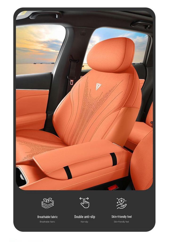 Changan Deep Blue S05 Suede Car Seat Cover – Fits 25 Models, Wear-Resistant & Comfortable