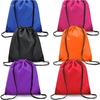 Fashion Portable Travel Oxford Cloth Bundle Pocket Waterproof Premium Drawstring Gym Bag Rucksack