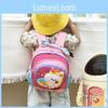 Horse Pattern Dinosaur Kids Backpack With Lightweight Schoolbag Cute Gift Bag