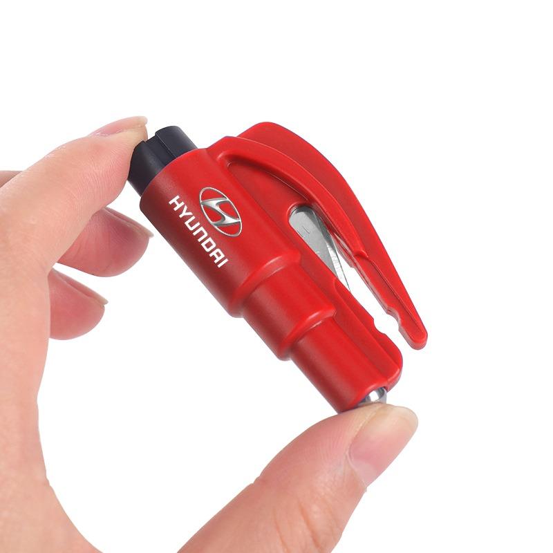 3-in-1 Car Safety Hammer Auto Emergency Glass Window Breaker Car Tool For Hyundai I30 I20 IX35 I40 Tucson Getz Sonata Veloster Elantra Solaris