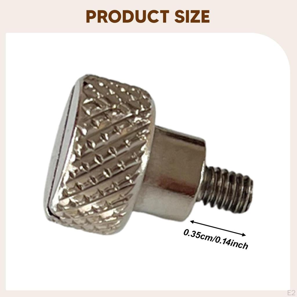 20 штук Винт прижимной лапки Швейная машина Смена Прочные принадлежности Лапки Винты с накатанной головкой Нержавеющая сталь