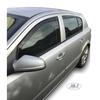 Дефлекторы воздуха - J&J AUTOMOTIVE - Opel Astra H 2007-2014 - Тонированный - Усиленный акрил - Простая установка