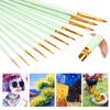 12Pcs Artist Paint Brushes Nylon Hair Art Supplies Stationery Watercolor Oil Painting Pen