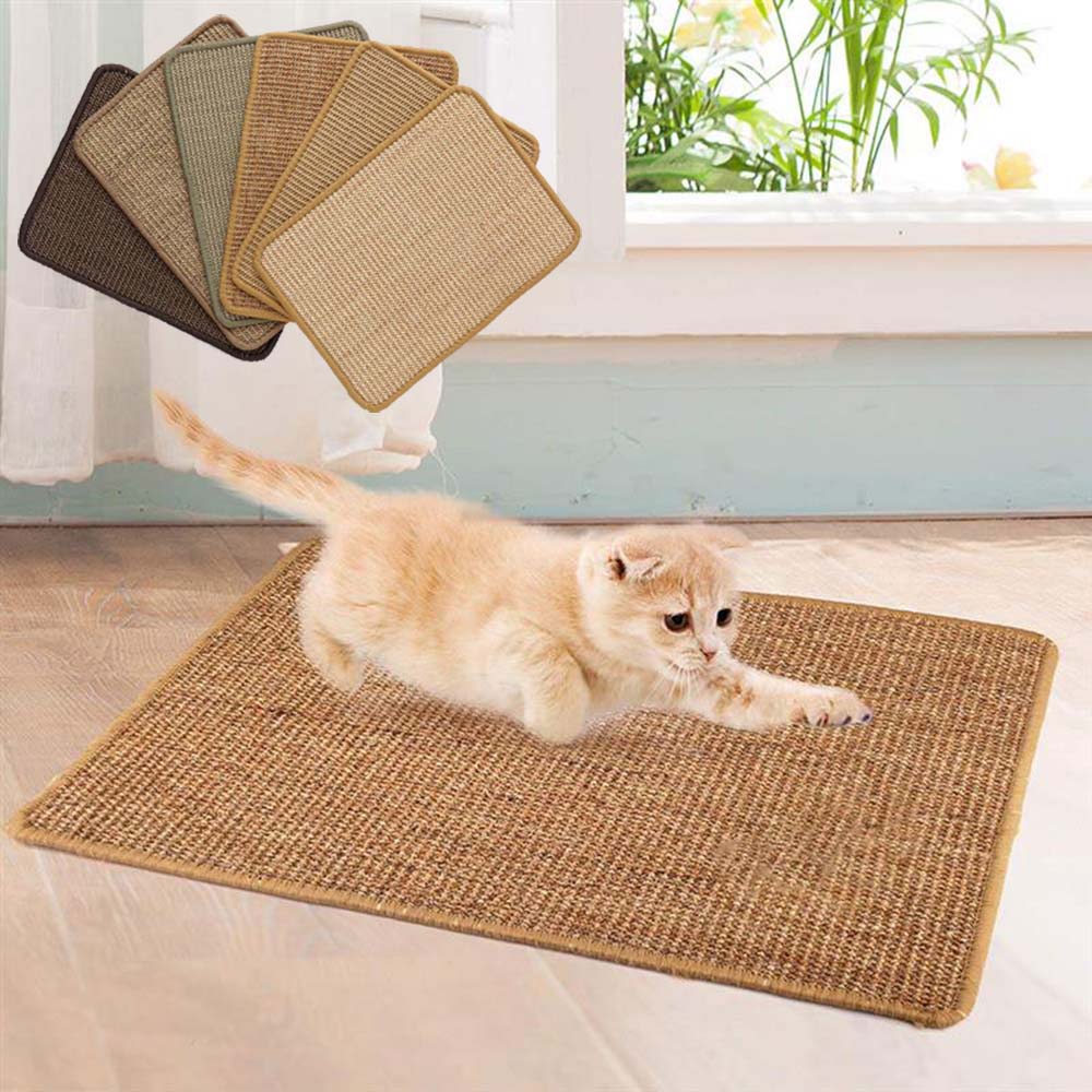 for Small Cats Grinding Claws Furniture Carpets Cat Scratch Pad Pet Products Cat Supplies Sisal Mat