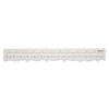 Measuring Paper Tearing Ruler Irregular Edges Irregular Edge Ruler Metal Craft Ruler  Engineering