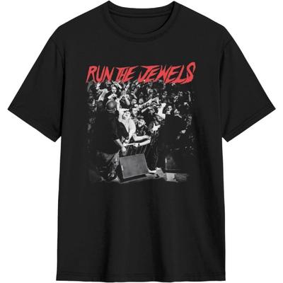 Футболка с коротким рукавом Run The Jewels Футболки для мужчин и женщин Беговые футболки Футболка для тренировок