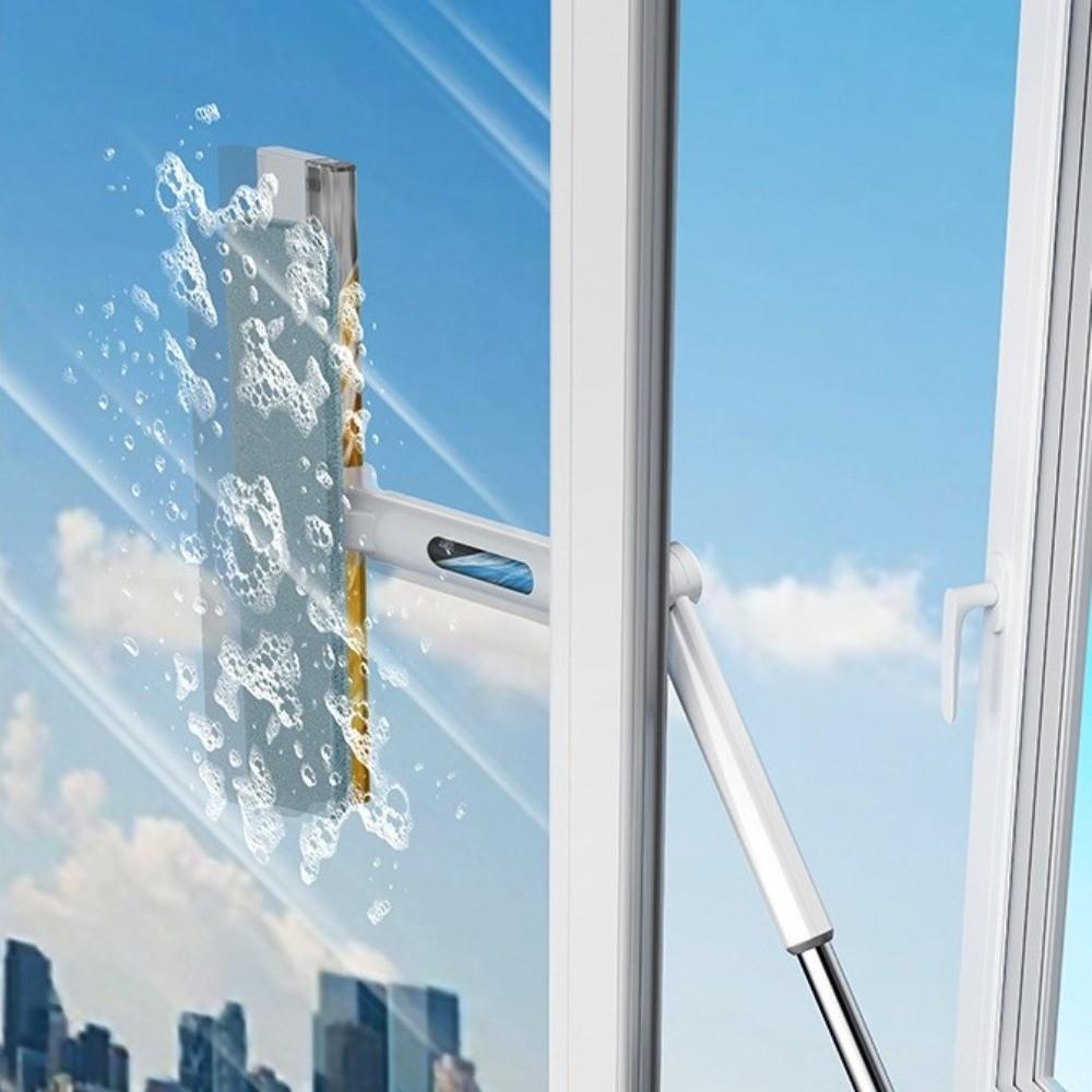 Double-sided Window Cleaning Squeegee Telescopic Handle Spray Window Cleaning Tool  Glass Cleaning