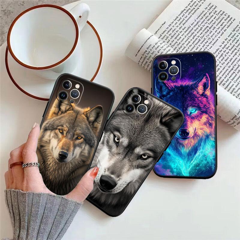 Чехол для телефона с рисунком животного Волка для Samsung Galaxy S20 S21 S22 Ultra FE Plus A21S A22 A24 A25 A26 A30 A30S A31