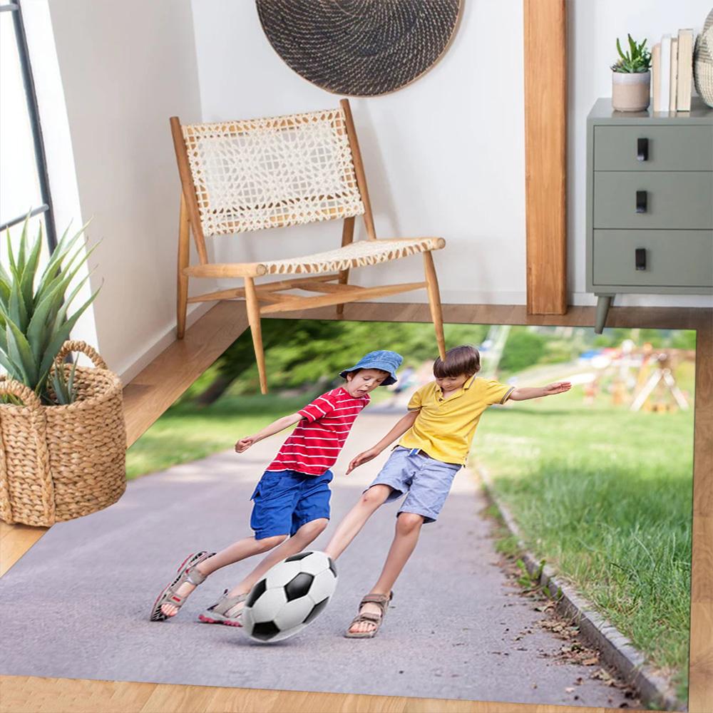 Customize Image Customize Your photo Area Rug Perfect for Entryway Playrooms Game Room Balcony Antislip Carpet Office home decor