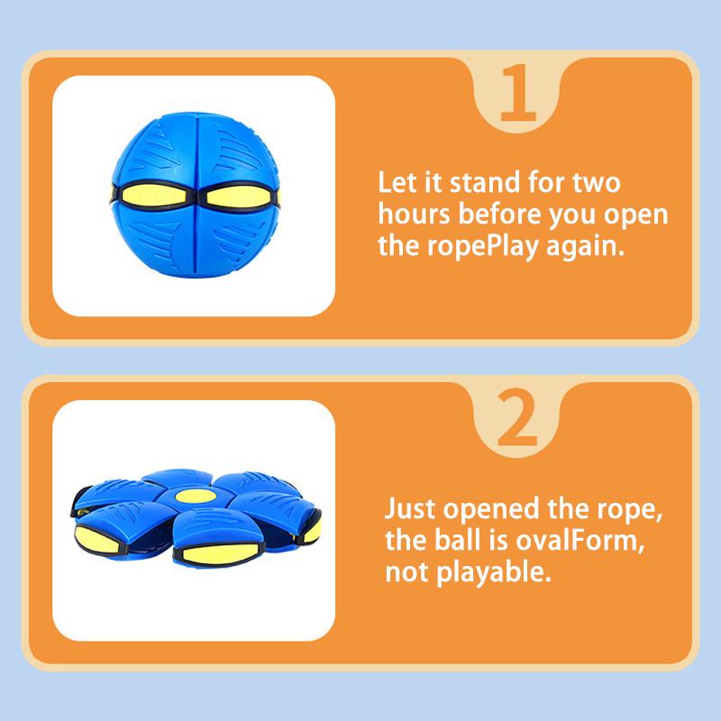 Прыгающий мяч-топ, волшебный летающий шар-тарелка, головоломка, питомец, детские игрушки, для дома и улицы, декомпрессионная трансформация, спортивные мячи