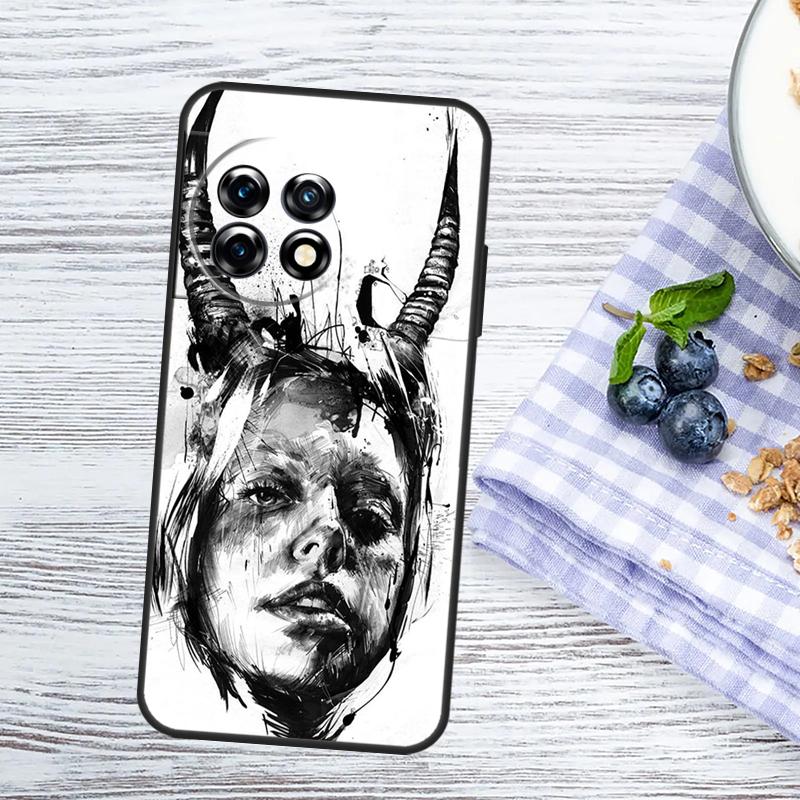 Devil Woman Case For OnePlus Nord 5 CE 3 4 Lite N20 N30 OnePlus 15 15R 13 13T 10T 10 11 12 12R 13R Cover