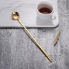 Multicolor Kitchen Supplies Stainless Steel Tableware Ice Cream Spoons Stir Spoon Coffee Scoop