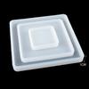 Square Silicone Casting Epoxy Molds For Diy Resin Tray Coaster Jewelry Moulds
