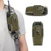 Tactical Walkie Talkie Carry Bag Universal Radio Pouch Holder Pocket for Duty Belt Portable Outdoor Camping Sports Waist DJJPJ01
